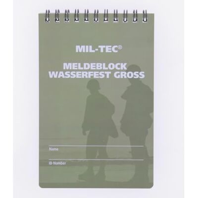 Mil-Tec Vattentät Import Notebook stor modell Miltec Mil-Tec Vattentät Import Notebook stor modell Miltec