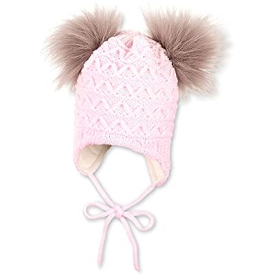 Sterntaler Mössa för bebisar för flickor, puscheli-, ROSA, 51 cm Sterntaler Mössa för bebisar för flickor, puscheli-, ROSA, 51 cm