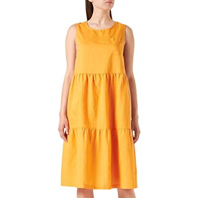 camel active Womenswear Dam avslappnad klänning, solorange, L camel active Womenswear Dam avslappnad klänning, solorange, L