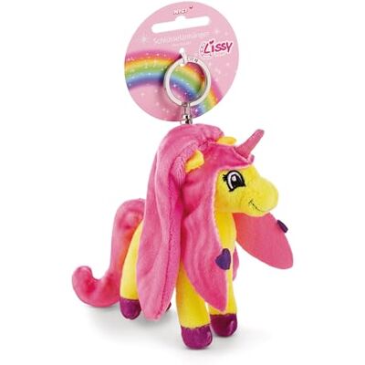 NICI Nyckelring Lissy PONY Enhörning Dilara 10cm gul Följeslagare i form av en gosedjursnyckelring för nyckelband, väska, ryggsäck och mycket mer NICI Nyckelring Lissy PONY Enhörning Dilara 10cm gul Följeslagare i form av en gosedjursnyckelring för nyckelband, väska, ryggsäck och mycket mer
