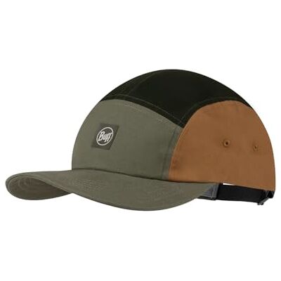 Buff Flexibel Venture 5 Panel Keps, UPF50, Lätt, Bekväm, Tvättbar, Små upptäcktsresande En Storlek Grön Buff Flexibel Venture 5 Panel Keps, UPF50, Lätt, Bekväm, Tvättbar, Små upptäcktsresande En Storlek Grön