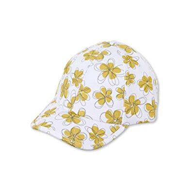 Sterntaler Unisex barn basebollkeps blommor barnmössa, vit, normal, Vit Sterntaler Unisex barn basebollkeps blommor barnmössa, vit, normal, Vit