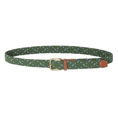 Springfield Elas Kakhi Stich Belt bälte för män, Mörkkaki, 85 Springfield Elas Kakhi Stich Belt bälte för män, Mörkkaki, 85