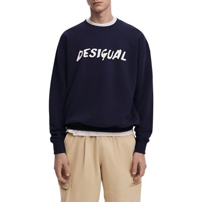 Desigual Sweat_Phil, 5000 Navy, L, Blå, L Desigual Sweat_Phil, 5000 Navy, L, Blå, L