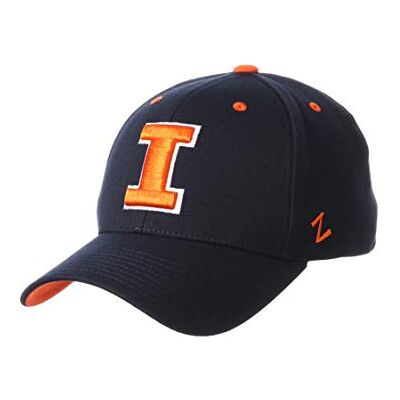 ZHATS Zephyr Herr stretchig keps lagfärg, Illinois Illini Navy, L ZHATS Zephyr Herr stretchig keps lagfärg, Illinois Illini Navy, L