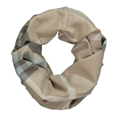 Ulla Popken dam rutig lantlig halsduk, taupe, en storlek, toupe, En Storlek Ulla Popken dam rutig lantlig halsduk, taupe, en storlek, toupe, En Storlek