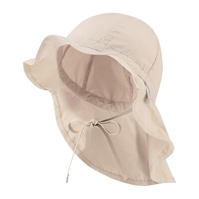 Sterntaler Unisex barn Flapper barnmössa, beige, normal, Beige Sterntaler Unisex barn Flapper barnmössa, beige, normal, Beige