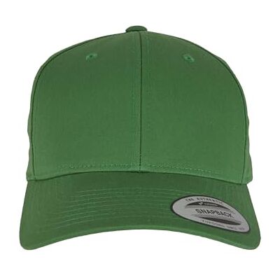 Flexfit Curved Classic Snapback, herrmössa, finns i många olika färger, storlekar, en storlek, Klassisk grön, one size Flexfit Curved Classic Snapback, herrmössa, finns i många olika färger, storlekar, en storlek, Klassisk grön, one size