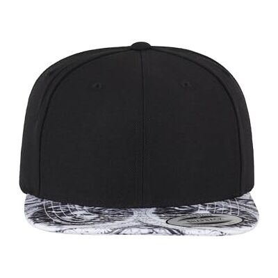 Flexfit Sun King snapback-keps, blk/vit, en storlek Flexfit Sun King snapback-keps, blk/vit, en storlek