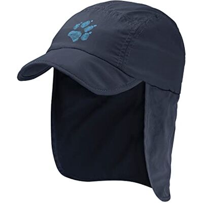 Jack Wolfskin Unisex barn Supplex Canyon Cap Kids hatt Nattblått S Jack Wolfskin Unisex barn Supplex Canyon Cap Kids hatt Nattblått S