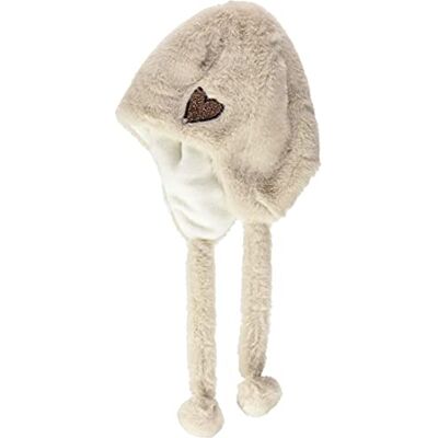 Sterntaler Baby flicka Inka hjärta mössa, Beige, 49 cm Sterntaler Baby flicka Inka hjärta mössa, Beige, 49 cm