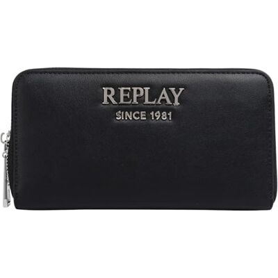 Replay dam FW5367 resetillbehör plånbok, 0098 svart, 0098 svart, Einheitsgröße Replay dam FW5367 resetillbehör plånbok, 0098 svart, 0098 svart, Einheitsgröße