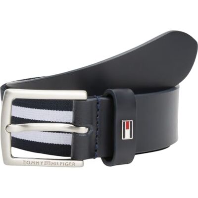 Tommy Hilfiger unisex barn MIX MEDIA SEASONAL BELT AU0AU01986 justerbart bälte, blå (rymdblå), L-XL, Blå (rymdblå), L/XL Tommy Hilfiger unisex barn MIX MEDIA SEASONAL BELT AU0AU01986 justerbart bälte, blå (rymdblå), L-XL, Blå (rymdblå), L/XL