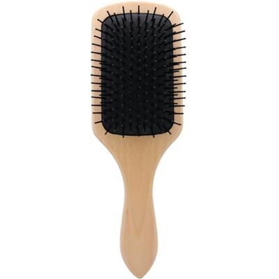 KERARGAN Stor Naturlig Bambu Borste Redar ut och Minskar Friss Ekologisk och Hållbar För Alla Hårtyper KERARGAN Stor Naturlig Bambu Borste Redar ut och Minskar Friss Ekologisk och Hållbar För Alla Hårtyper