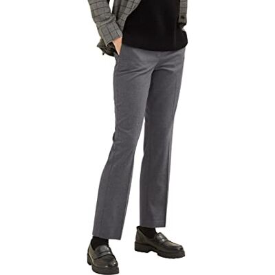 TOM TAILOR Damer tygbyxor 1034205, 30281 Evident Anthracite Melange, 32W / 32L TOM TAILOR Damer tygbyxor 1034205, 30281 Evident Anthracite Melange, 32W / 32L