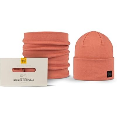 Buff Product Bundle Niels mössa och tubhalsduk orange unisex vuxna en storlek Buff Product Bundle Niels mössa och tubhalsduk orange unisex vuxna en storlek