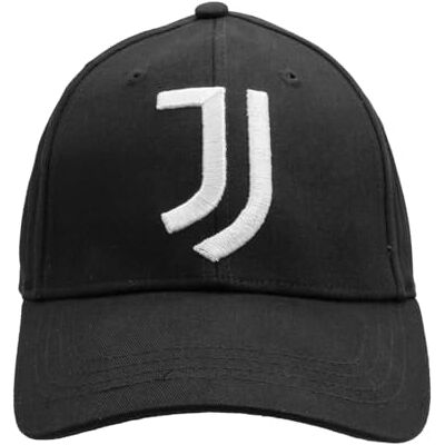 JUVENTUS Baseballkeps bomull logotyp broderi silver 100% CO, Svart, one size JUVENTUS Baseballkeps bomull logotyp broderi silver 100% CO, Svart, one size