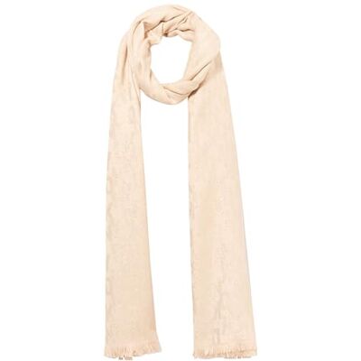 DKNY Dam överdimensionerad ögonfranskfransar, Lurex halsduk, trendig halsduk, Palomino, En Storlek DKNY Dam överdimensionerad ögonfranskfransar, Lurex halsduk, trendig halsduk, Palomino, En Storlek