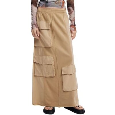 Desigual Fal_Preston, 6011 Camel, S, BRUN, S Desigual Fal_Preston, 6011 Camel, S, BRUN, S