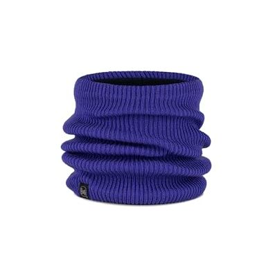 Buff Stickad och fleece halsvärmare ungdom mode halsduk blandad, Ultramarin blå, One size Buff Stickad och fleece halsvärmare ungdom mode halsduk blandad, Ultramarin blå, One size