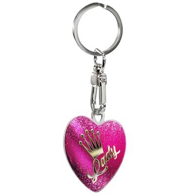 Avisa Nyckelring i rostfritt stål Lady Heart Avisa Nyckelring i rostfritt stål Lady Heart