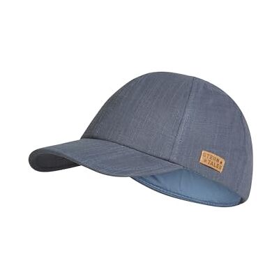 Sterntaler Unisex basebollkeps av bomull muslin med kardborreband basebollkeps, blå, 53 Sterntaler Unisex basebollkeps av bomull muslin med kardborreband basebollkeps, blå, 53