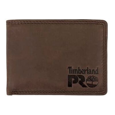 Timberland PRO Herr smal läder RFID dubbelvikt plånbok med bakre ID-fönster, mörkbrun/pullman, en storlek, Mörkbrun/Pullman, en storlek Timberland PRO Herr smal läder RFID dubbelvikt plånbok med bakre ID-fönster, mörkbrun/pullman, en storlek, Mörkbrun/Pullman, en storlek