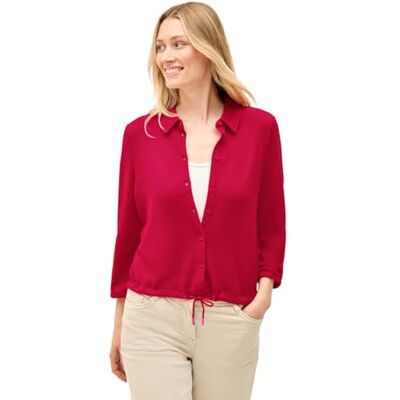 Cecil lätt Crepe-jacka för kvinnor, Glaserad Apple Red, XL Cecil lätt Crepe-jacka för kvinnor, Glaserad Apple Red, XL