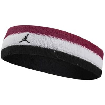 NIKE Jordan Terry Pannband för män, Cardinal Red/White/Black, One Size NIKE Jordan Terry Pannband för män, Cardinal Red/White/Black, One Size