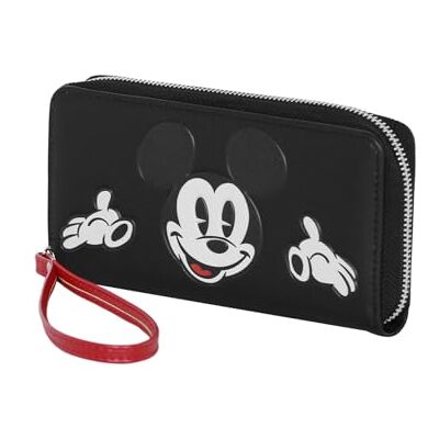 Disney Musse Pigg ansikte-Essential plånbok, svart, 19 x 10 cm, Svart, En storlek, Essential plånbok ansikte Disney Musse Pigg ansikte-Essential plånbok, svart, 19 x 10 cm, Svart, En storlek, Essential plånbok ansikte