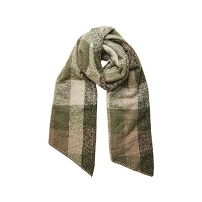 PIECES damer PCPYRON CHECKED LONG SCARF NOOS BC 17092029, Skogsnatt, En Storlek PIECES damer PCPYRON CHECKED LONG SCARF NOOS BC 17092029, Skogsnatt, En Storlek