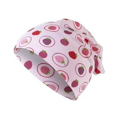 Sterntaler Beanie jordgubbar för flickor, sommar jersey, ROSA, 39 Sterntaler Beanie jordgubbar för flickor, sommar jersey, ROSA, 39