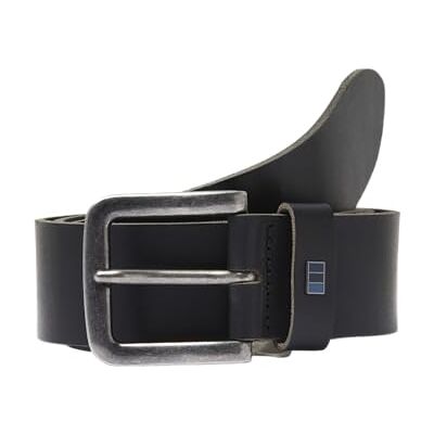 JACK & JONES Bestseller A/S Herr JACFLAG läderbälte 4 cm NOOS bälte, svart, 105, svart JACK & JONES Bestseller A/S Herr JACFLAG läderbälte 4 cm NOOS bälte, svart, 105, svart
