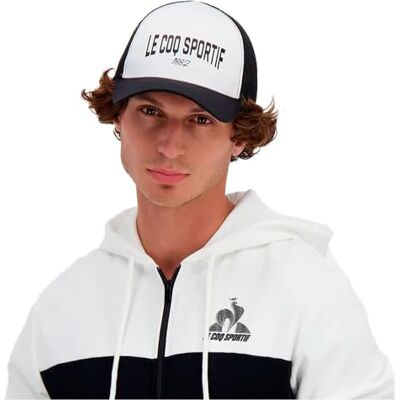 Le Coq Sportif Newsie keps blandad, svart, L Le Coq Sportif Newsie keps blandad, svart, L