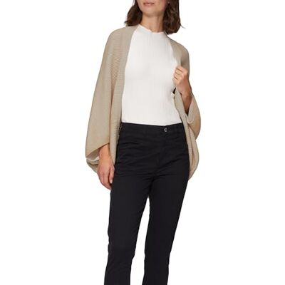 s.Oliver poncho med stickmönster, 83w3, En Storlek s.Oliver poncho med stickmönster, 83w3, En Storlek