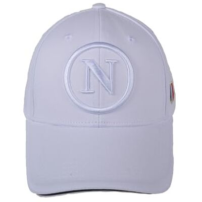 Enzo Castellano SSC NAPOLI Officiell produkt basebollkeps 123305 junior, Vit, one size Enzo Castellano SSC NAPOLI Officiell produkt basebollkeps 123305 junior, Vit, one size