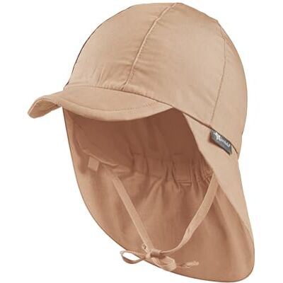 Sterntaler Schirmmütze Nackens. Einfarbig solhatt, brun, 43 unisex baby Sterntaler Schirmmütze Nackens. Einfarbig solhatt, brun, 43 unisex baby