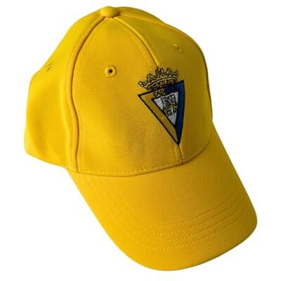 Cádiz CF Unisex basebollkeps vuxen, Gul, 58 Cádiz CF Unisex basebollkeps vuxen, Gul, 58
