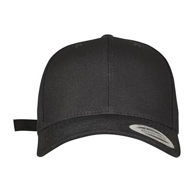 Flexfit Hatt med sex paneler böjd metallknäppning, en storlek Flexfit Hatt med sex paneler böjd metallknäppning, en storlek