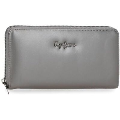Pepe Jeans Ruby Plånbok med Korthållare Grå 19,5 x 10 x 2 cm Polyester och PU av Joumma Bags, Grå, Talla única, Plånbok med korthållare Pepe Jeans Ruby Plånbok med Korthållare Grå 19,5 x 10 x 2 cm Polyester och PU av Joumma Bags, Grå, Talla única, Plånbok med korthållare