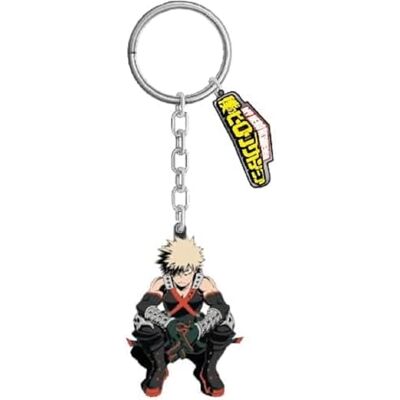 Konix My Hero Academia nyckelring – metall – Katsuki-motiv, flerfärgad, Einheitsgröße Konix My Hero Academia nyckelring – metall – Katsuki-motiv, flerfärgad, Einheitsgröße
