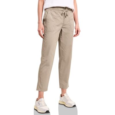 Street One dambyxor i cargolook, Buff Grey, 46W / 28L Street One dambyxor i cargolook, Buff Grey, 46W / 28L