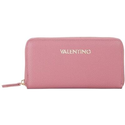 Valentino Brixton Zip Round Wallet Camelia, Camelia, TALLA UNICA, Avslappnad Valentino Brixton Zip Round Wallet Camelia, Camelia, TALLA UNICA, Avslappnad
