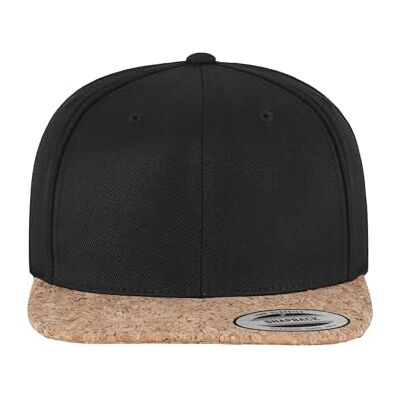 Flexfit herr Cork Snapback, herrmössa, finns i många olika färger, storlekar, en storlek, svart, En Storlek Flexfit herr Cork Snapback, herrmössa, finns i många olika färger, storlekar, en storlek, svart, En Storlek