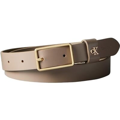 Calvin dam FYRKANTIG BUCKLE CK LOOP 25 mm BÄLTE LV04F7050G bälten, BRUN (Desert Taupe), 130, Brun (Öken Taupe), 130 Calvin dam FYRKANTIG BUCKLE CK LOOP 25 mm BÄLTE LV04F7050G bälten, BRUN (Desert Taupe), 130, Brun (Öken Taupe), 130