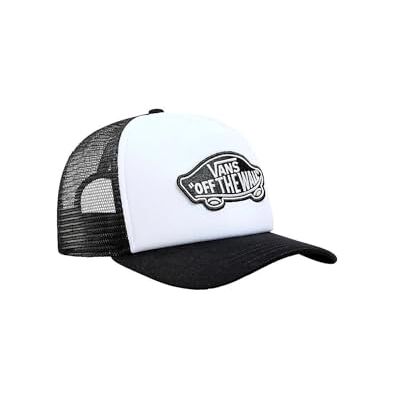 Vans Classic Patch Curved Bill Trucker, svart/vit, En Storlek Vans Classic Patch Curved Bill Trucker, svart/vit, En Storlek