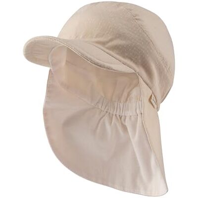 Sterntaler Skjortmössa med nackskydd, tryckt med prickar, solhatt, Beige, 53 Sterntaler Skjortmössa med nackskydd, tryckt med prickar, solhatt, Beige, 53