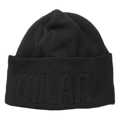 Ac Milan Mössa 100% PC 3D-logotyp Milan 143546, Svart, one size Ac Milan Mössa 100% PC 3D-logotyp Milan 143546, Svart, one size