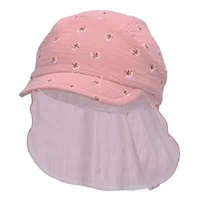 Sterntaler Unisex barn skärmmössa nacke. Blommor barnmössa, delikat rosa, normal, Mjuk rosa Sterntaler Unisex barn skärmmössa nacke. Blommor barnmössa, delikat rosa, normal, Mjuk rosa