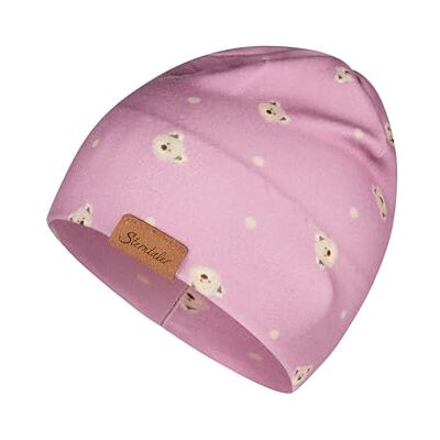 Sterntaler Beanie björnhuvuden, sammet rosa, 45 Sterntaler Beanie björnhuvuden, sammet rosa, 45